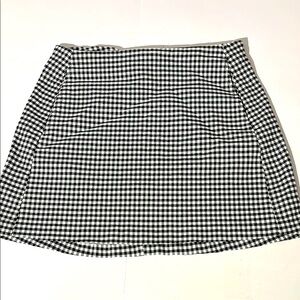 Urban Outfitters UO Black and White Checkered Gingham Womens Skirt sz XS